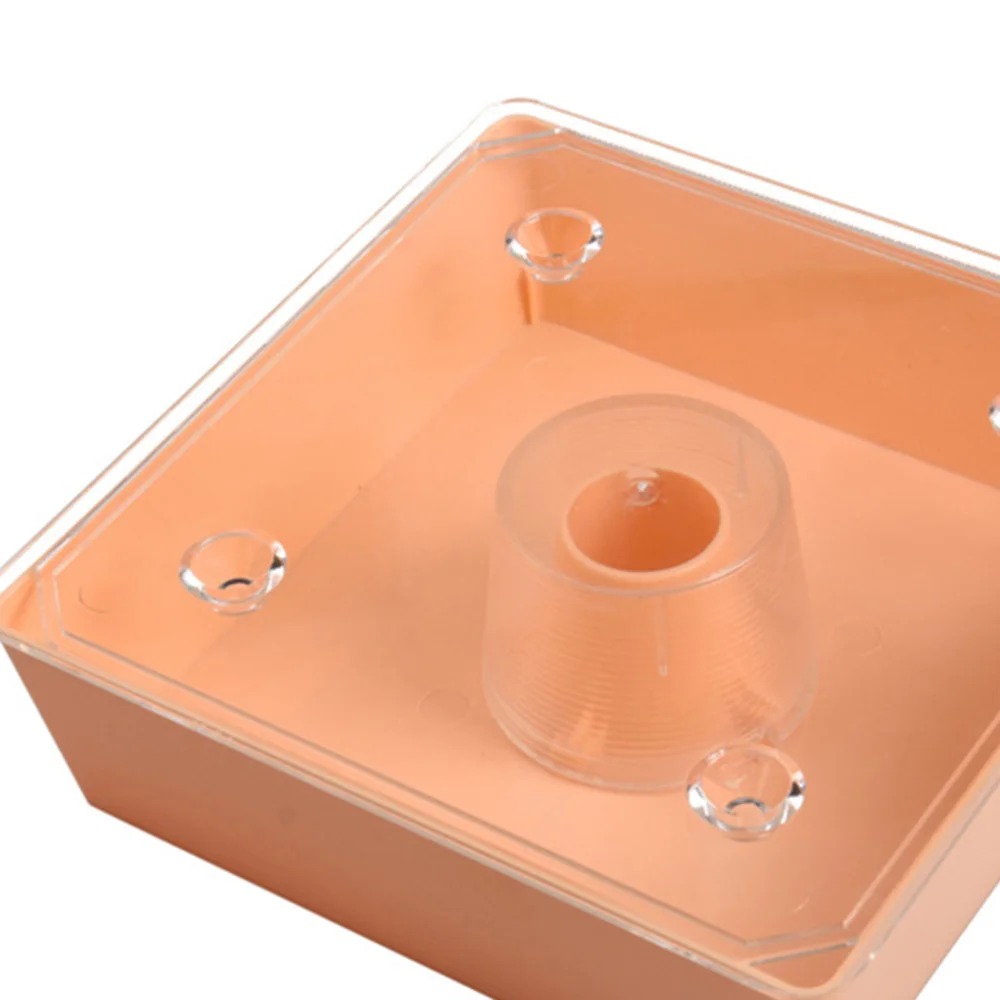 

Square Food Water Feeder Bee Feeding Bowl Beehive Food Dish Practical Bee Feeder