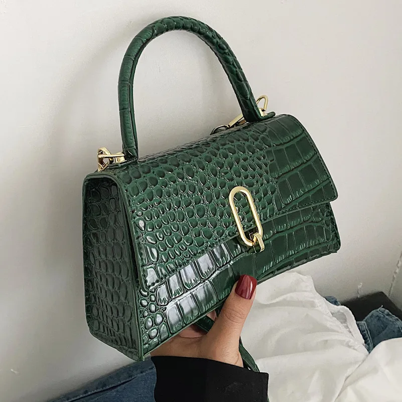 

European and American Fashion Retro Stone Texture Portable Lady Bag2021new Trendy Casual All-match Single Shoulder Messenger Bag
