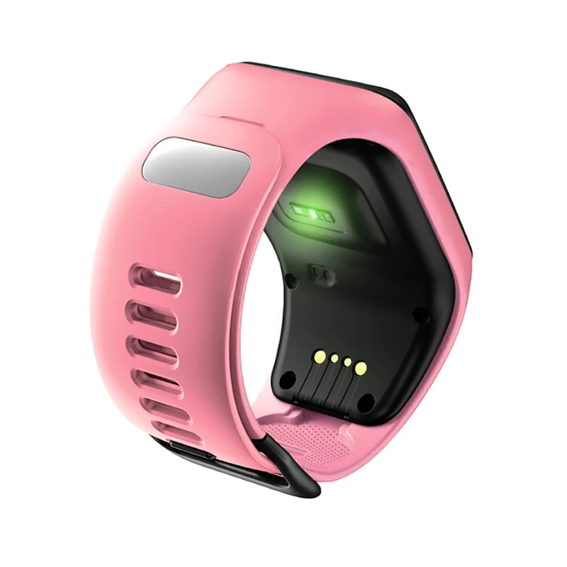 Ремешок на запястье для TomTom 2 3 Runner Spark музыка замена Браслет мягкий браслет для часов силиконовый ремень часы Браслет аксессуар