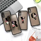 Оригинальная надпись для Oneplus 9 Pro 8 Pro Матовый Жесткий ПК противоударный чехол для Oneplus 6T 7 8T дизайн Алфавит задняя крышка