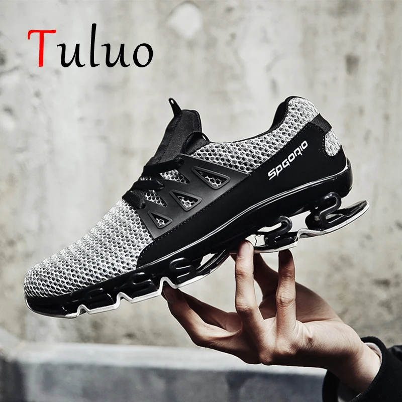 Новое лезвие спортивная обувь для мужчин противоскользящая амортизирующая
