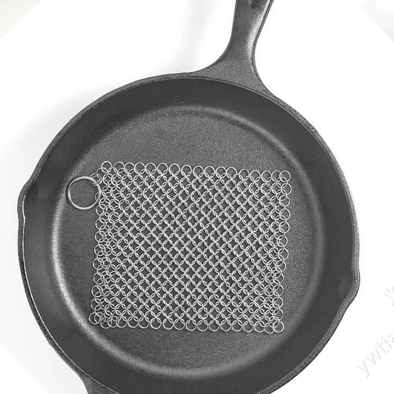 1pcs Kitchenware Cleaning Ball Wire Brush Pan Cloth Stainless Steel Kitchen Washing Pot Net Tool Scrubber |