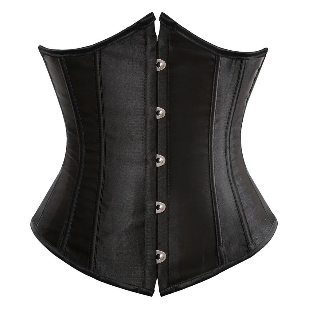 

Underbust Corset Sexy Women's Underwear Waist Slimming Body Shaper for Women Steampunk Lace-up Corset