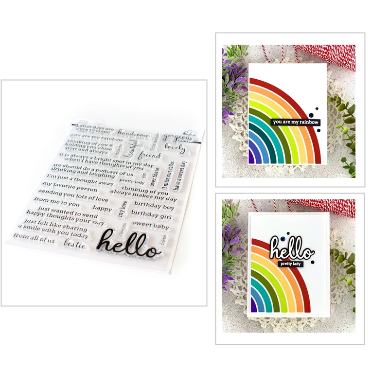 2020 новый металлический Трафаретный вырубной штамп и в Скрапбукинг для Бумага