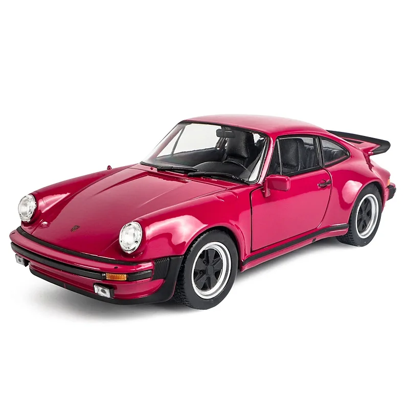 

Welly 1:24 1974 Porsche 911 Turbo 3.0 Alloy Luxury Vehicle Diecast Pull Back Car Goods Model Toy Collection