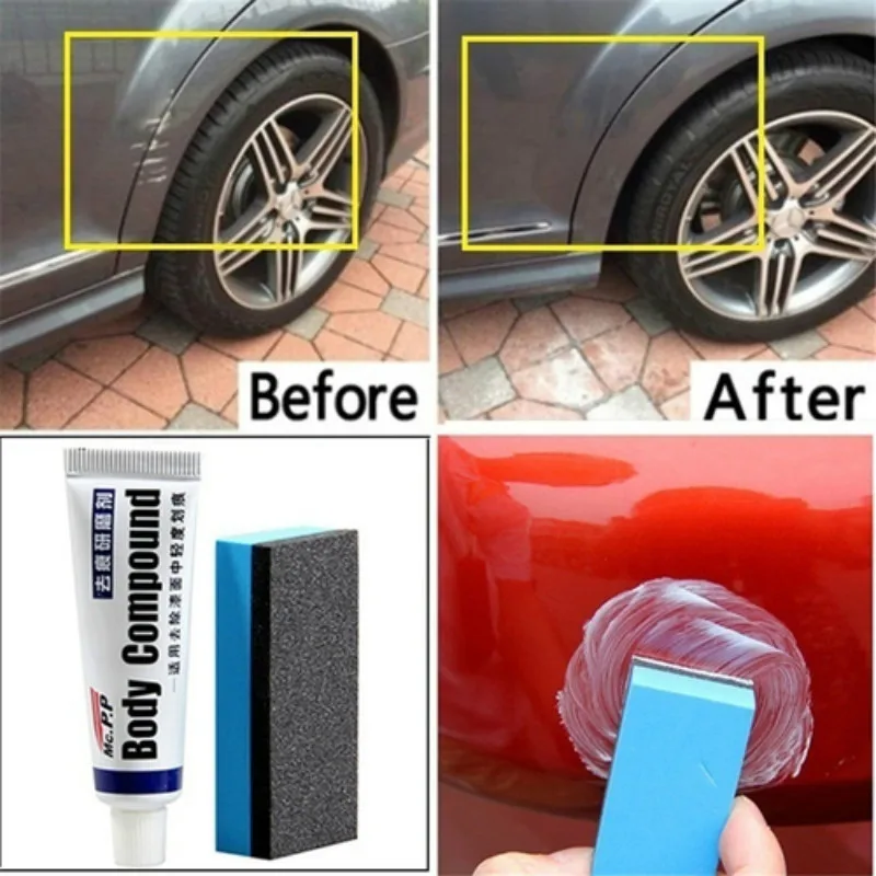 

Car Repair Body Compound Paste Scratch De-mark Abrasive Paint Care Auto Polishing Grinding Car Paste Polish Care Car Accessories