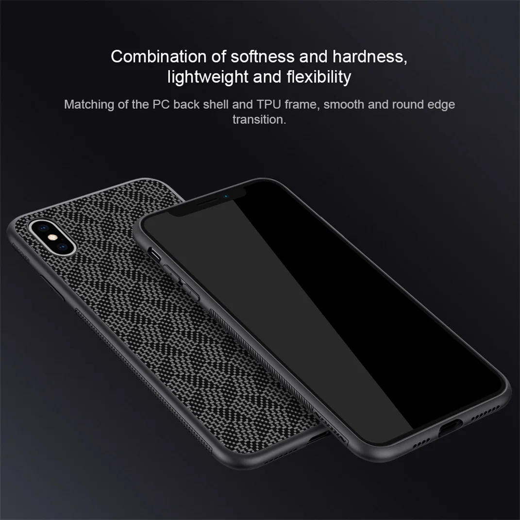 Для iPhone XR XS Max кейс чехол Роскошный чехол из синтетического волокна карбоновый PP пластиковый чехол для телефона iPhone XS Max задняя крышка