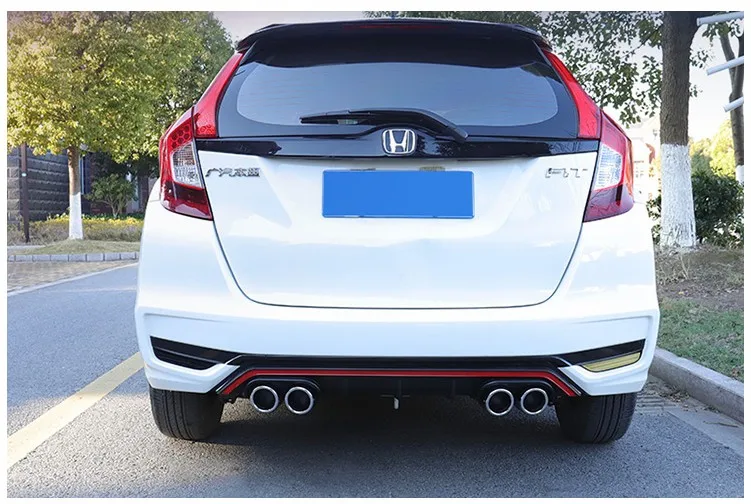 Для Honda Fit JAZZ задний спойлер бампер диффузор защита для 2018-2020 jazz Комплект кузова