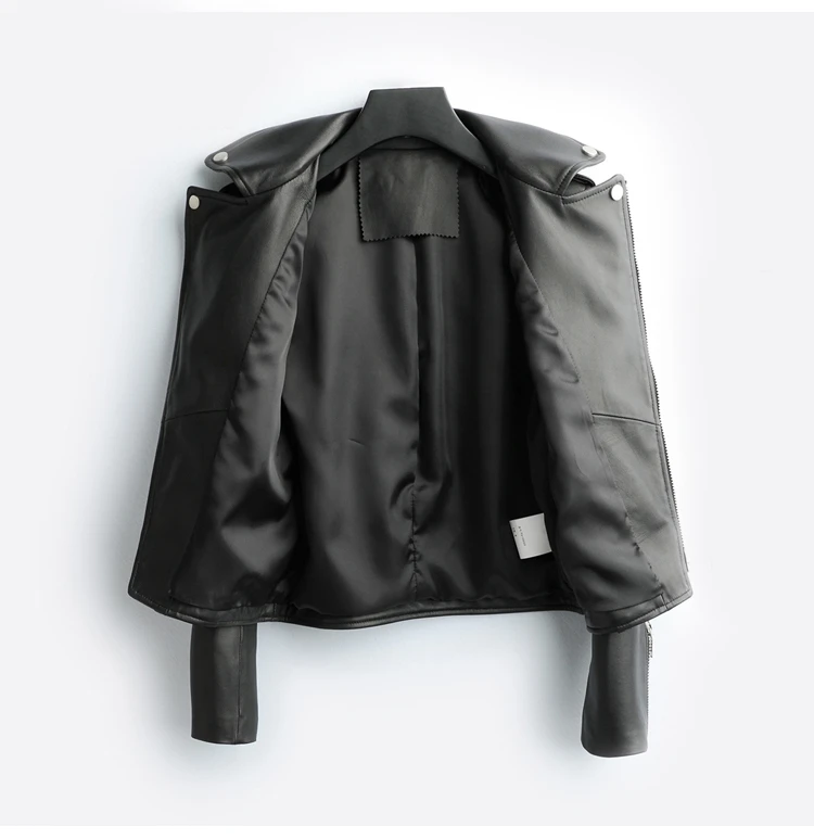 Пальто женское из овечьей кожи на осень/зиму CT007 | Женская одежда