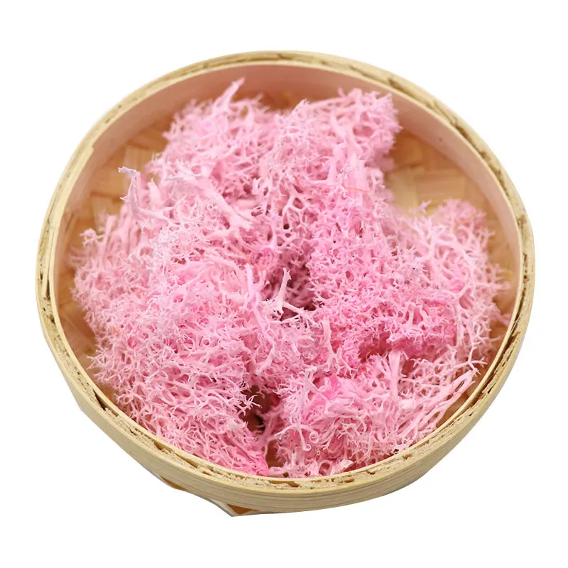 Искусственное зеленое растение неувядающий искусственный цветок мох трава для