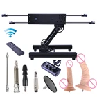 Секс-машина Fredorch, 1-15 см, мощная автоматическая секс-игрушка для взрослых с анальным фаллоимитатором, для женщин и мужчин, 200 Вт