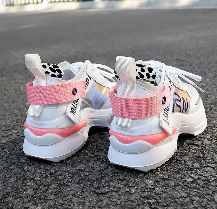 

2019 New Spring Fashion Women Casual Shoes Comfortable Platform Shoes Woman Sneakers Ladies Trainers chaussure femme