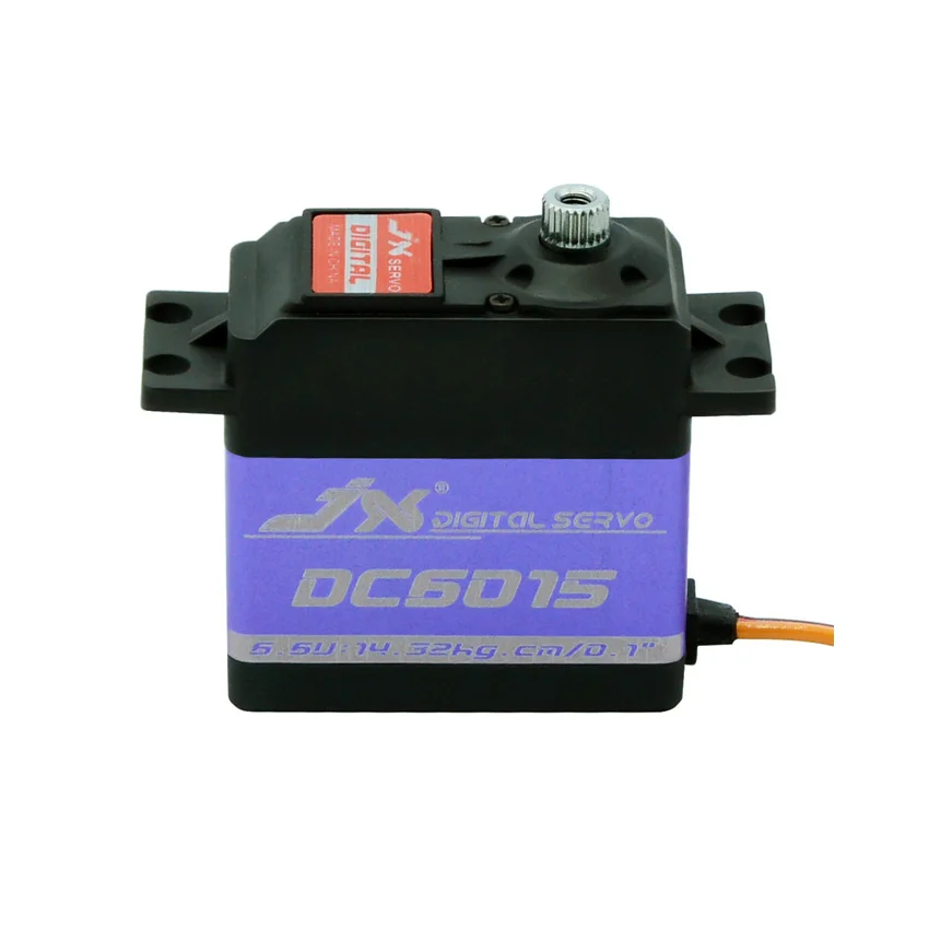 Jx DC6015 15 кг металлическая Шестерня цифровой сервопривод с высоким крутящим