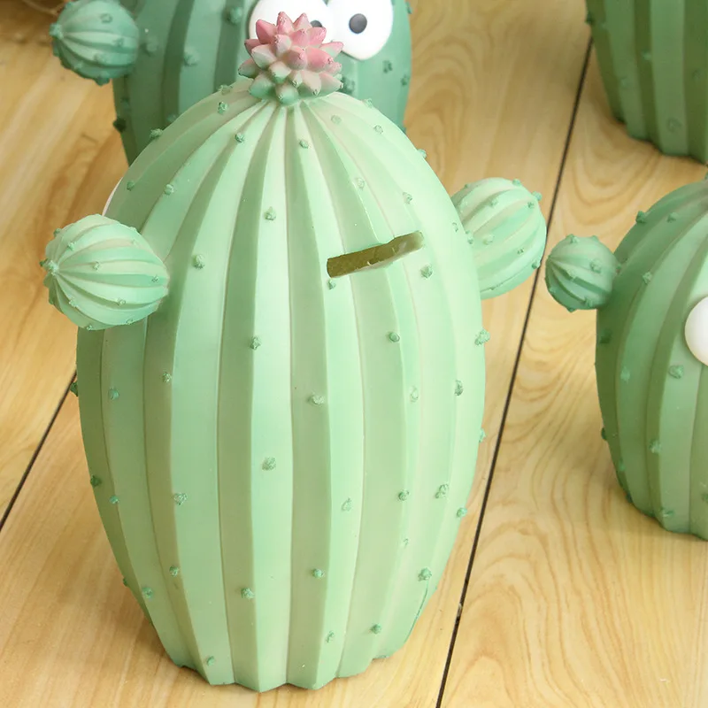 Креативная денежный ящик мультфильм Nordic творческих детей зеленый Сейф для Банк