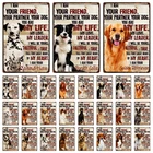 Kelly66 собака My Life Is Border Collie Bulldog Dachshund Boxer металлическая вывеска домашний Декор Бар настенная живопись 20*30 см размер Dy168