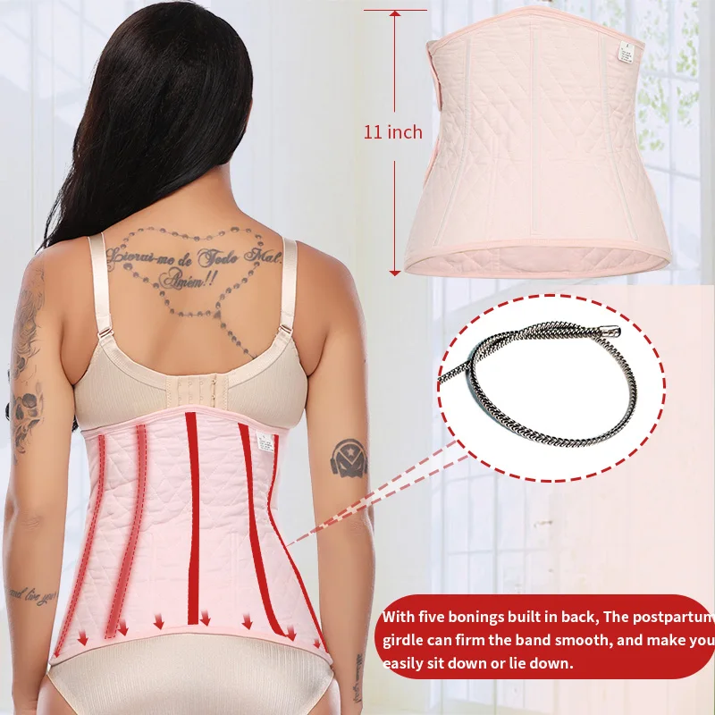 Послеродовая Поддержка для женщин Восстановление живота обертывание тела
