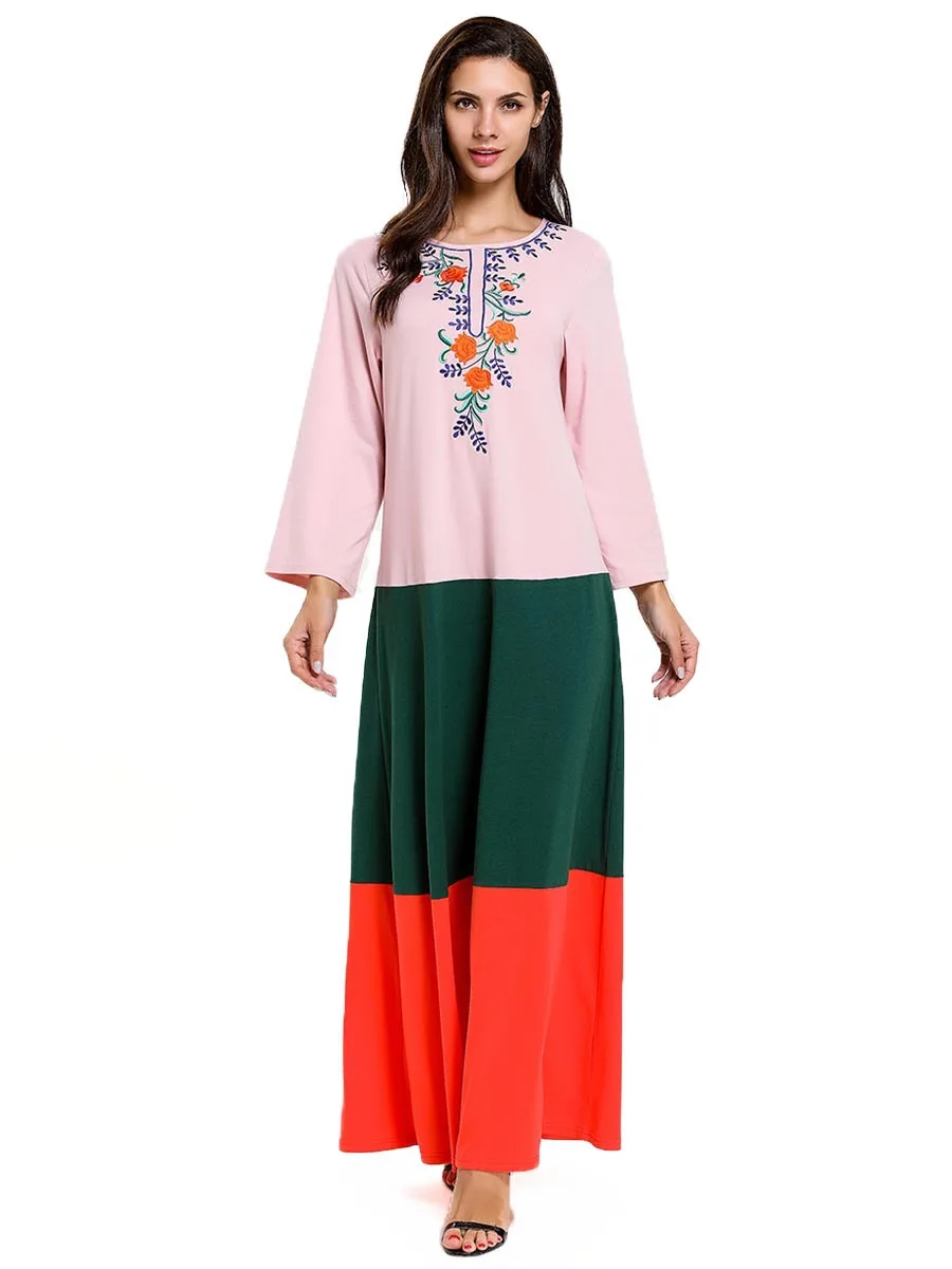 Women Muslim Clothes Abaya Casual Floral Print Loose Kimono Long Robe Gowns Ramadan Middle East Arab Islamic Dress | Тематическая