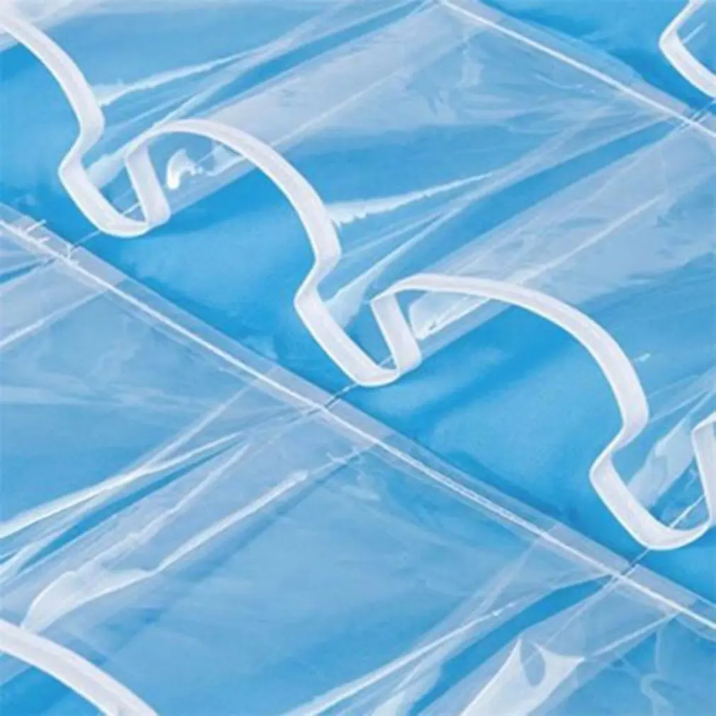 

4 Colors 16 Pockets Clear Over Door Hanging Bag Hanger Storage Tidy Organizer For Home Bathroom Living Room Household Sundries