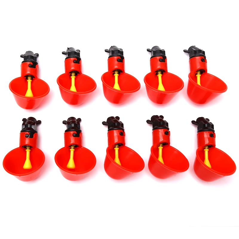 10 шт в упаковке новая куриное яйцо перепелиное висит чашки воды соска поилка