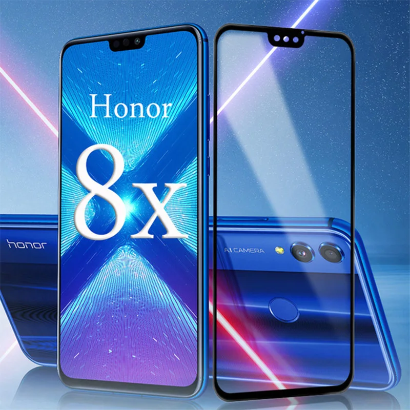 9D для HUAWEI Honor 8X ударопрочное закаленное стекло Huawei 9X Lite защита экрана полная