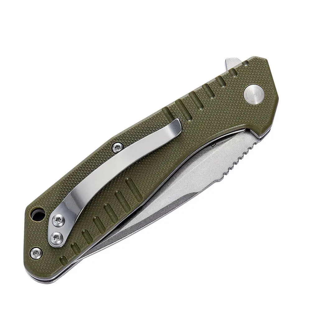 Тактические инструменты для кемпинга MASALONG лезвие выживания складной пилинг G10