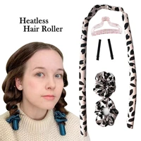 heatless curling rod headband lazy curler silk curling ribbon silk curling ribbon heatless hair curling improve version