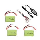7,4 v 1500mah 2S RC Lipo аккумулятор, подходит для Flysky, 2,4G, 6CH, передатчик для RC, автомобиль, лодка, дистанционное управление