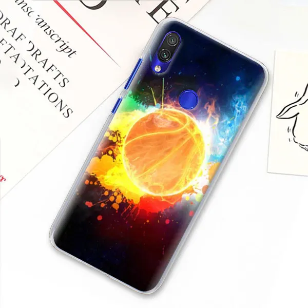 Черный чехол для Xiaomi mi A3 A1 A2 8 Lite 9T CC9E Play Red mi K20 Pro 7A Note 7 7S твердый прозрачный чехол - Цвет: 03