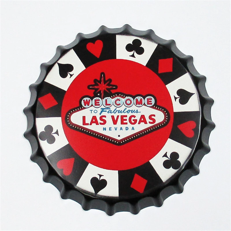 

Wine Route 66 Dog Girl Beer Cap Tin Sign Metal Crafts Decor Bar Pub Cafe Man Cave Home Hanging Signs Retro Metal Plate Plaques
