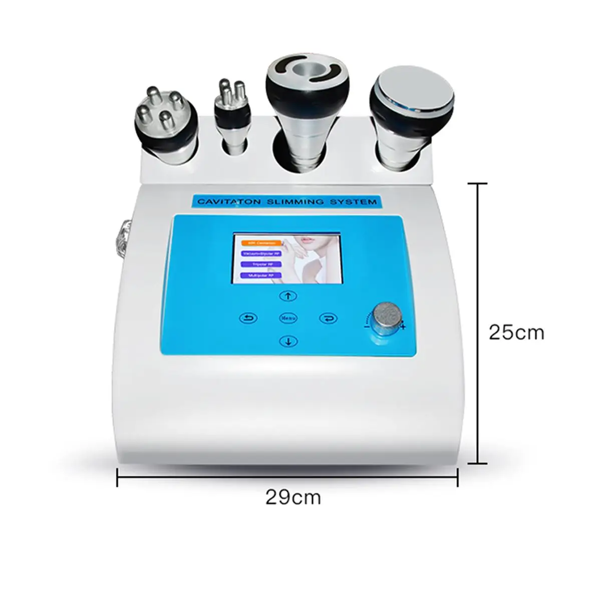

4 in 1 Ultrasonic RF Cavitation Machine Vacuum Liposuction Body Slimming Radio Frequency Weight Loss Tighten Anti-Wrinkle