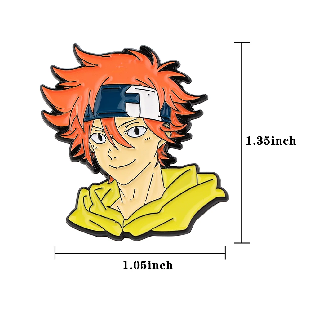 J2860 Anime Infinite skateboard Character Pin Metal Enamel Pins and Brooches for Women Men Lapel Backpack Hat Badge Gifts | Украшения и
