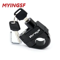 motorcycle accessories anti theft helmet lock security for kawasaki versys1000 versys650 versys x300 versys 650slt x250