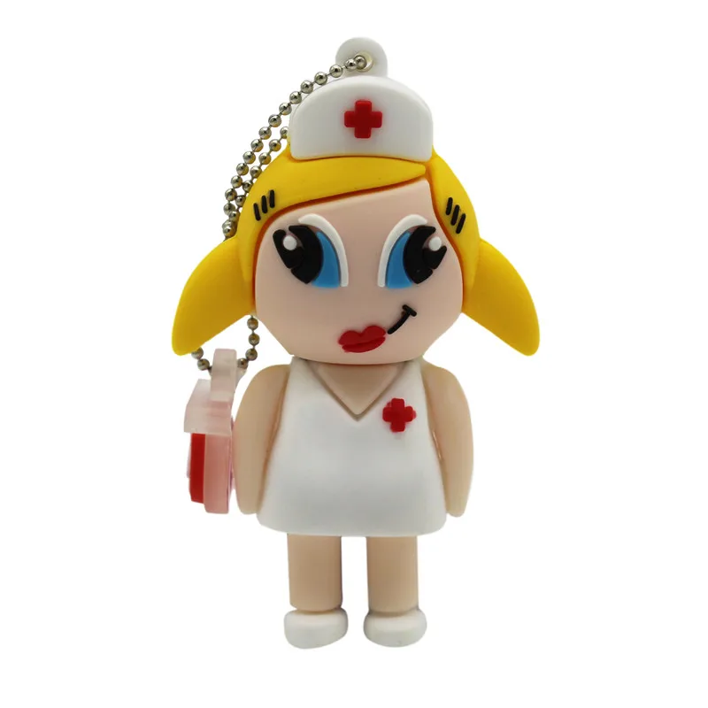 USB флеш накопитель TEXT ME в виде медсестры сердца стоматолога 2 0 4 ГБ 8 16 32 64 ГБ|USB