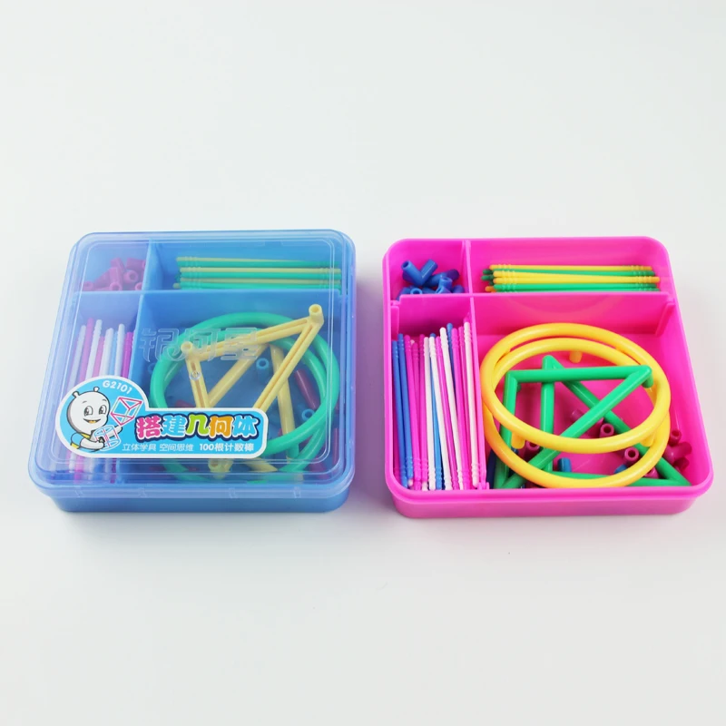 Кубик начальной школы квадрат сплайсинговая рамка трехмерная Геометрическая