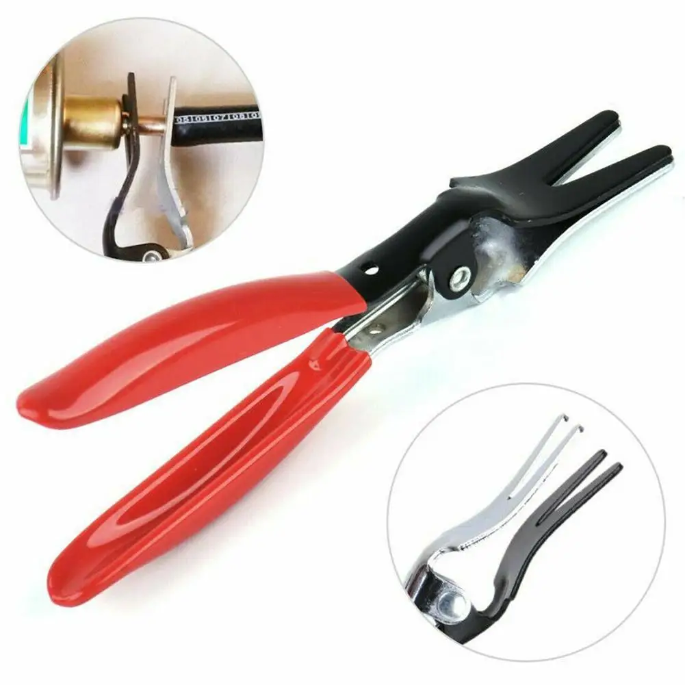 

Automobile Universal Angled Fuel Vacuum Line Tube Hose Remover Separator Pliers Pipe Tools Removal Tools