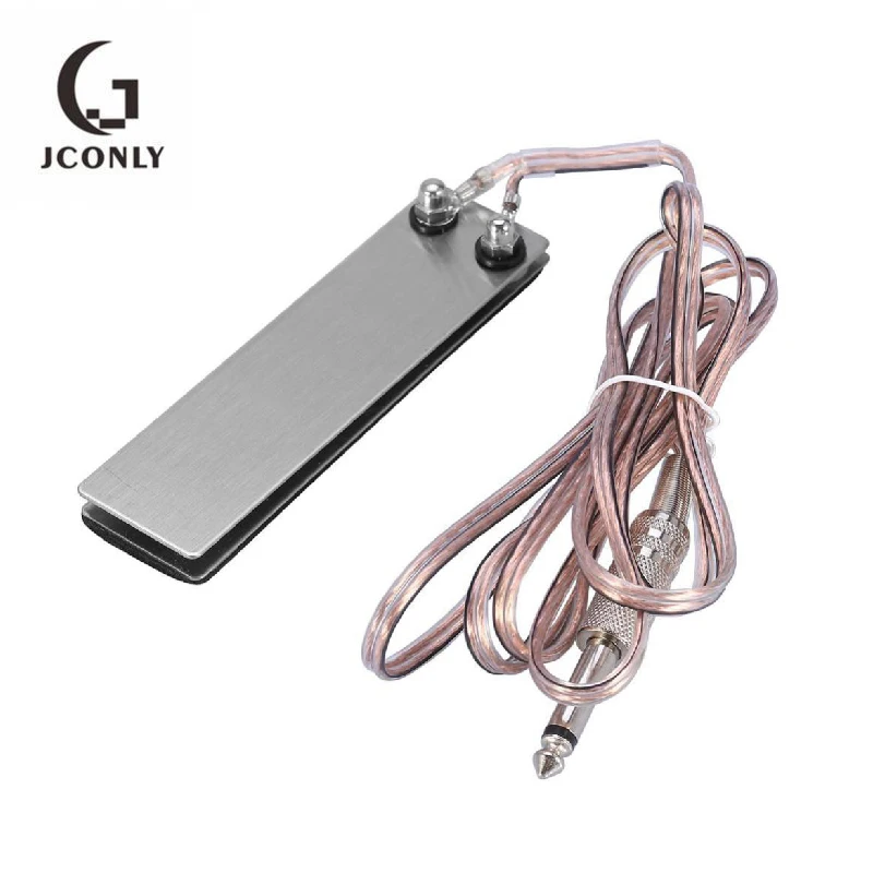 Нержавеющая сталь 1 шт. педаль для тату металлический источник питания