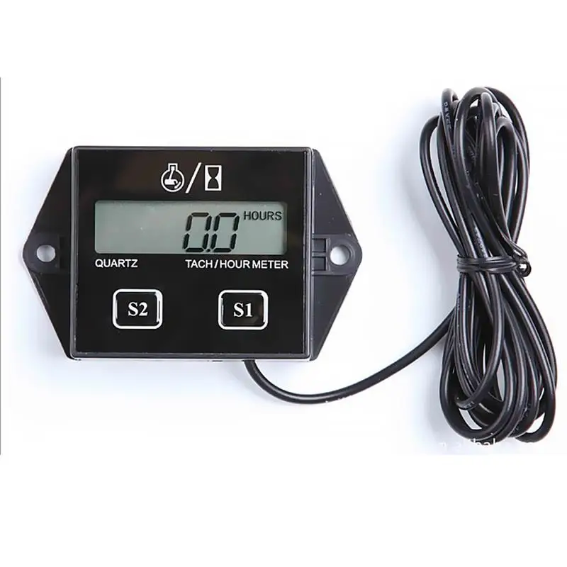 Motorcycle LCD Indicator Tachometer Panel Speedometer Dial Odometer Digital Display Fuel Meter Gauge Engine | Автомобили и