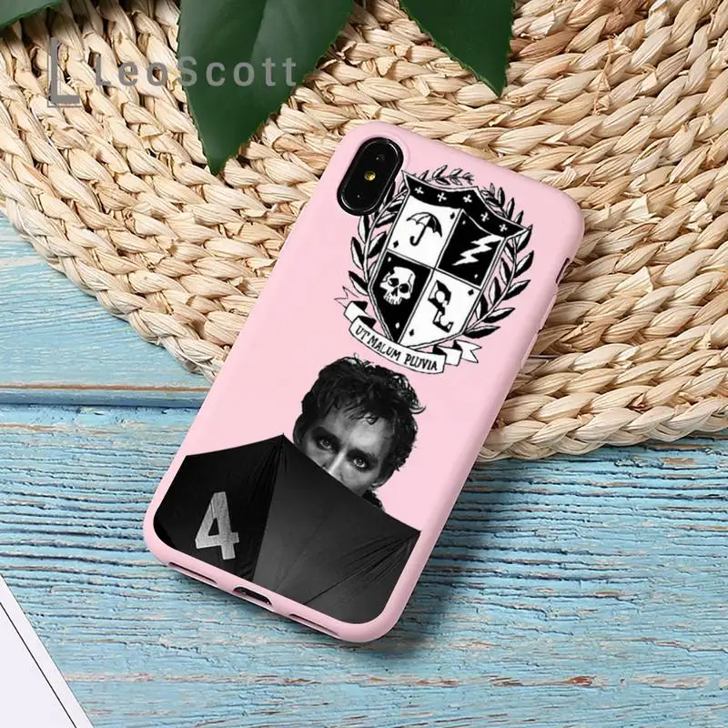 

Umbrella Academy funda cover shell Phone Case Candy Color Phone Case for iPhone 11 pro XS MAX 8 7 6 6S Plus X 5S SE 2020 XR