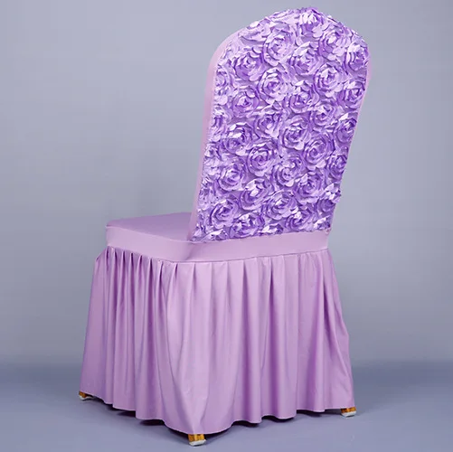 Light Purple Простые розовые чехлы на кресла стрейч Свадебные гостиничные сиамские стулья набор стул сплошной цвет крышка - Цвет: Light Purple