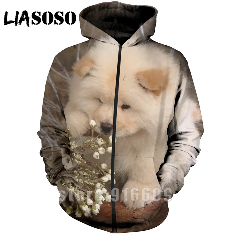 27 Толстовка с 3D принтом homme dog для мужчин с животными чау-чау wo для мужчин Уличная Harajuku Толстовка рубашка на молнии Аниме толстовки с длинными рукавами A370 - Цвет: 27