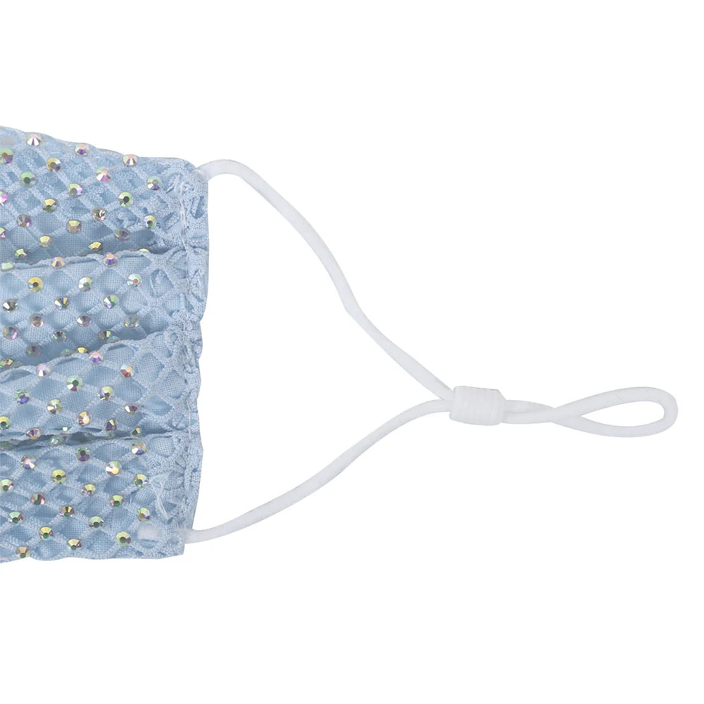 Блестящие стразы маска для лица Уход за кожей декор ювелирных изделий эластичные