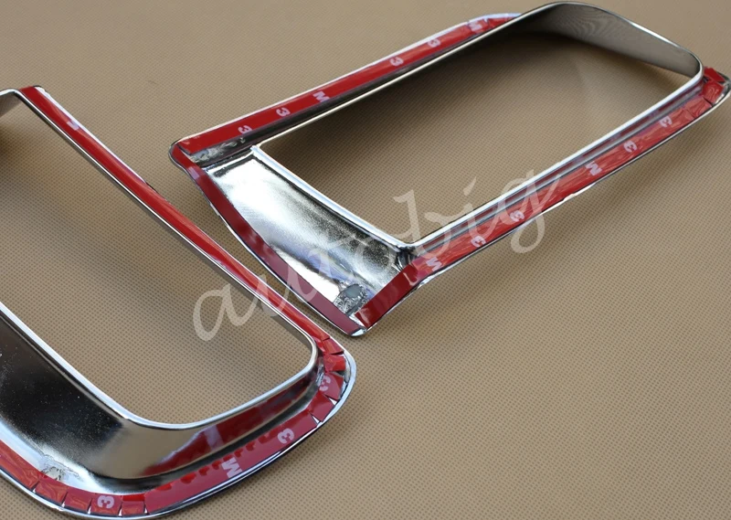 

Chrome Rear Fog Light Cover For Toyota Land Cruiser Prado J150 2014-2017 Bumper Reflector Trims Decoration