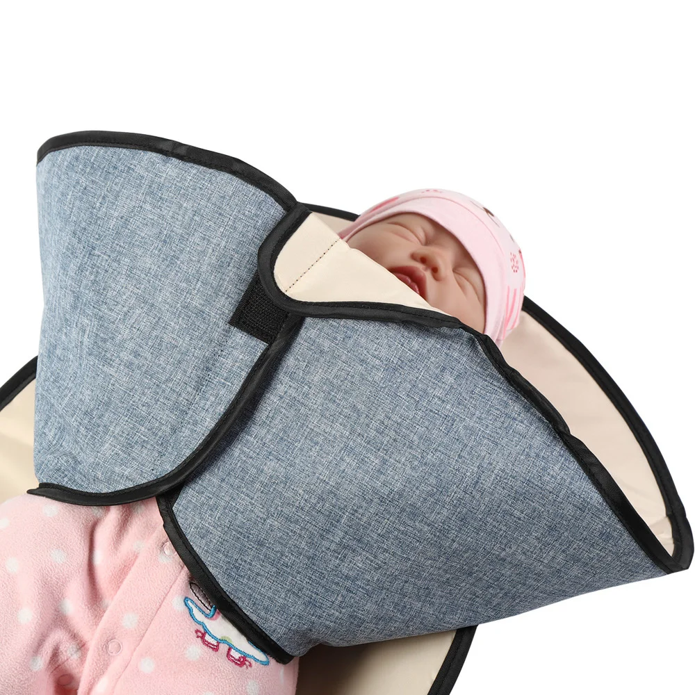 

Baby Waterproof Stroller Portable Multi-function Diaper Nappy Cover Bags Changing Pads Infant Diaper Wipes Organizer Wipes Bag