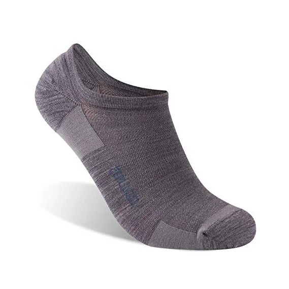 1 pair gray Спортивные носки, ZEALWOOD унисекс, шерсть мериноса, впитывающие влагу, ультра-светильник, носки для бега, 1/3 пар - Цвет: 1 pair gray