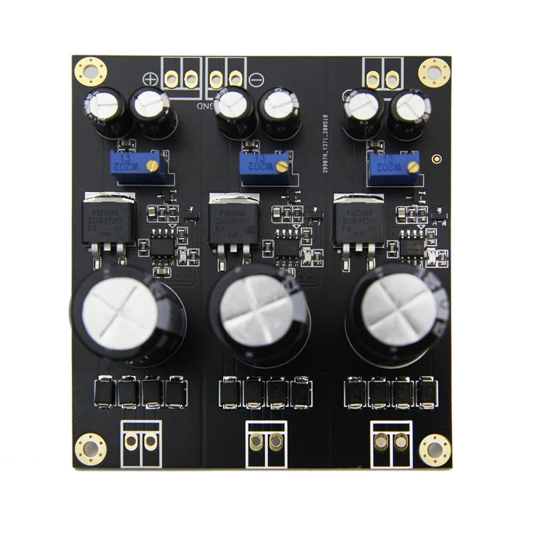 Positive and negative dual voltage HiFi multi-output 3-way DC stabilized power supply board |
