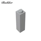 Строительные блоки 14716, технический элемент, 1x1x3, удлиняющий кирпич, 10 шт., совместимые с основными брендами сборы, детали Moc, игрушка