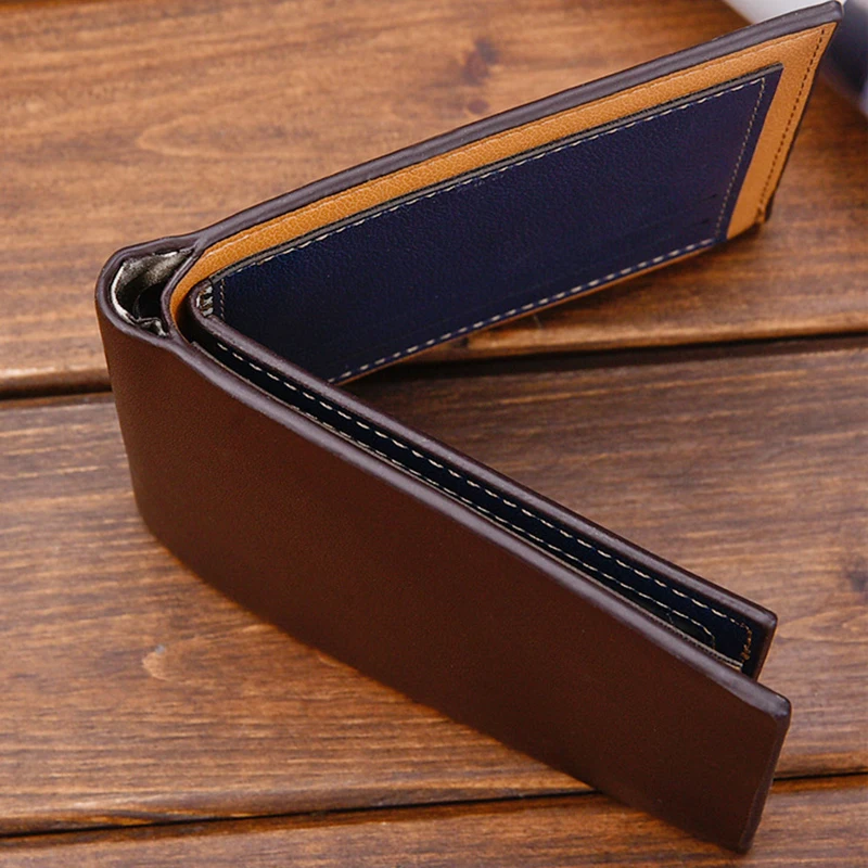 RFID Theft Protec мужские кошельки известный бренд кожаный мужской кошелек держатель