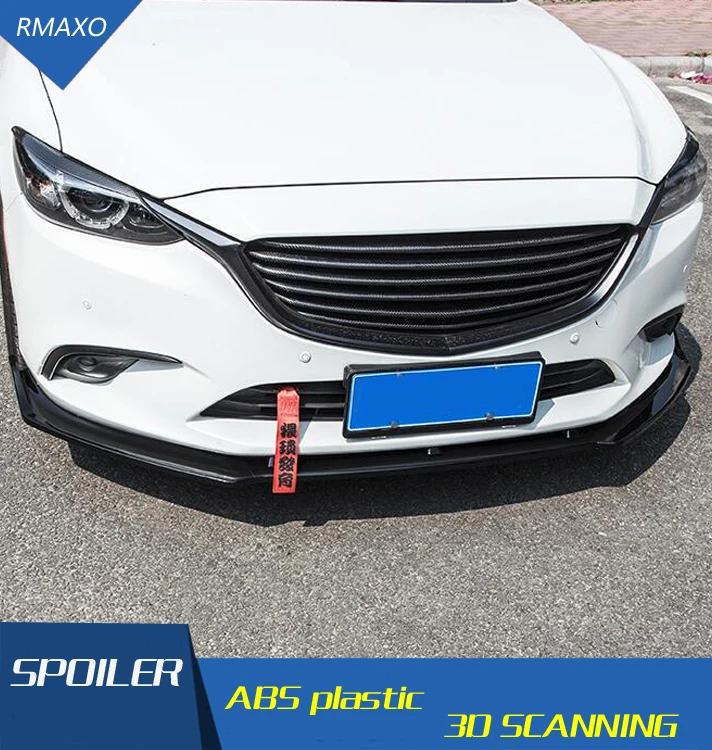 Задний спойлер для Mazda 6 ATENZA 2016 2018 задний ABS диффузор переднего бампера|Спойлеры и