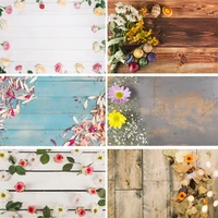shengyongbao vinyl custom photography backdrops wooden planks theme photography background 191108df 003