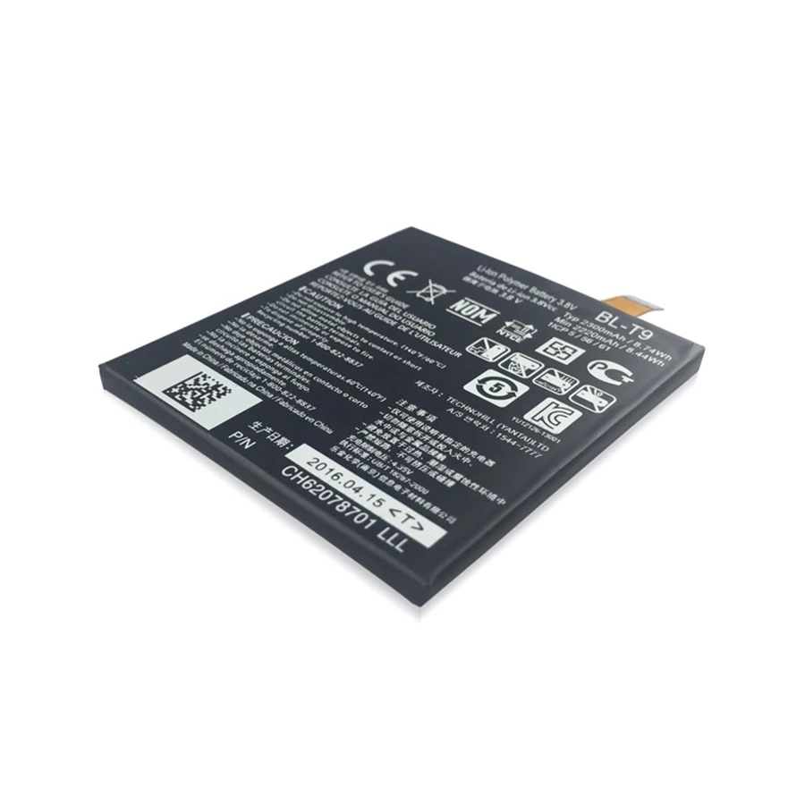 PINZHENG-Bater&iacute;a de tel&eacute;fono de repuesto para LG Nexus 5, E980, Nexus G, D820, D821, BL-T9, BLT9, 100% mAh, novedad, 2300-3